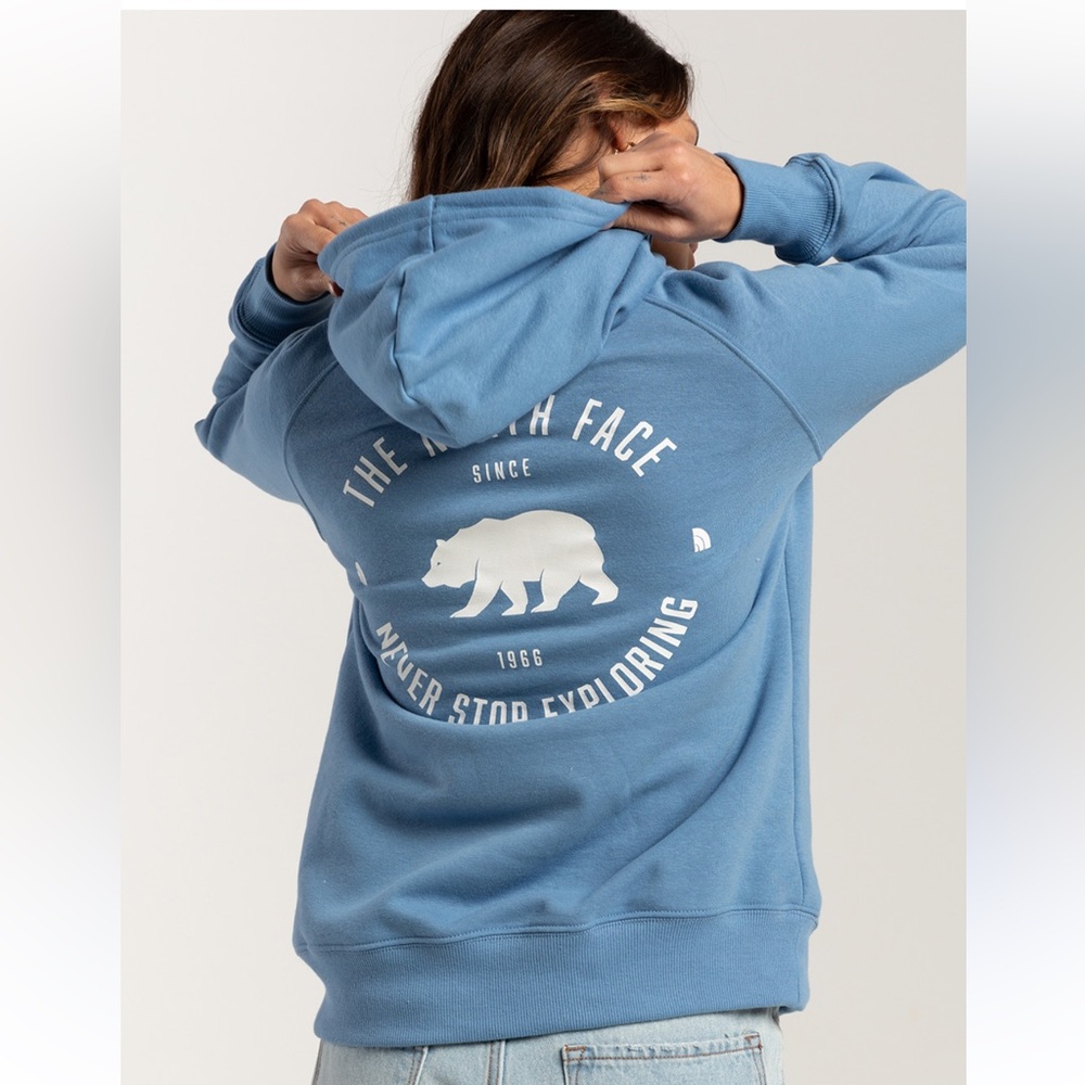 The North Face Blue Hoodie